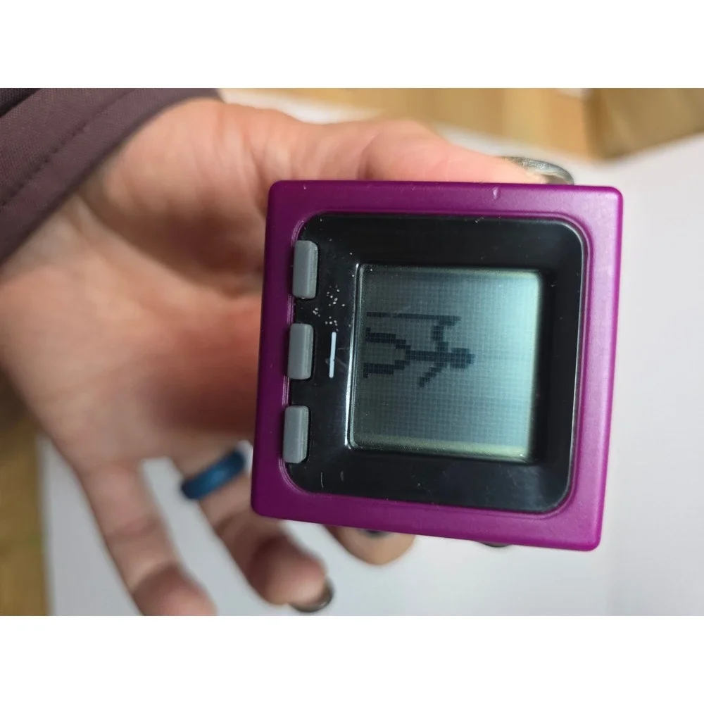 RadicaCube WorldSlim Purple Interactive Electronic HandheldGame‎ 2005 Retro Toy
